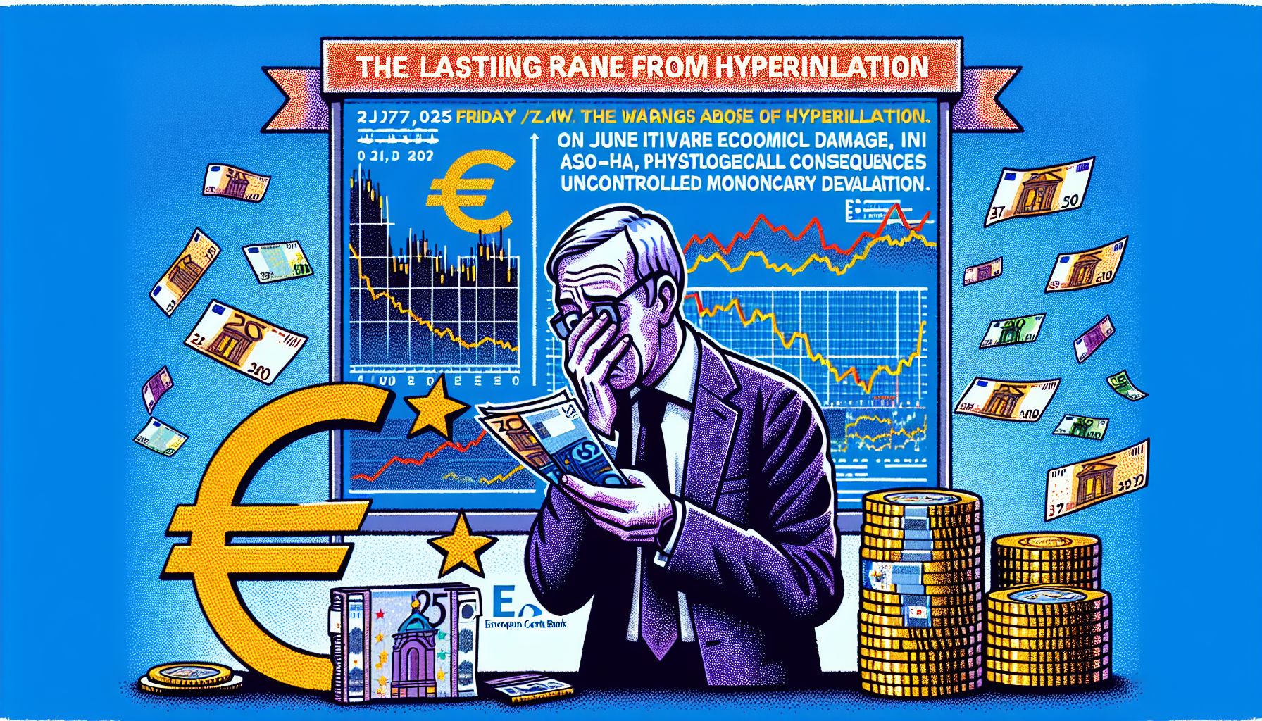ECB waarschuwt voor blijvende schade door hyperinflatie