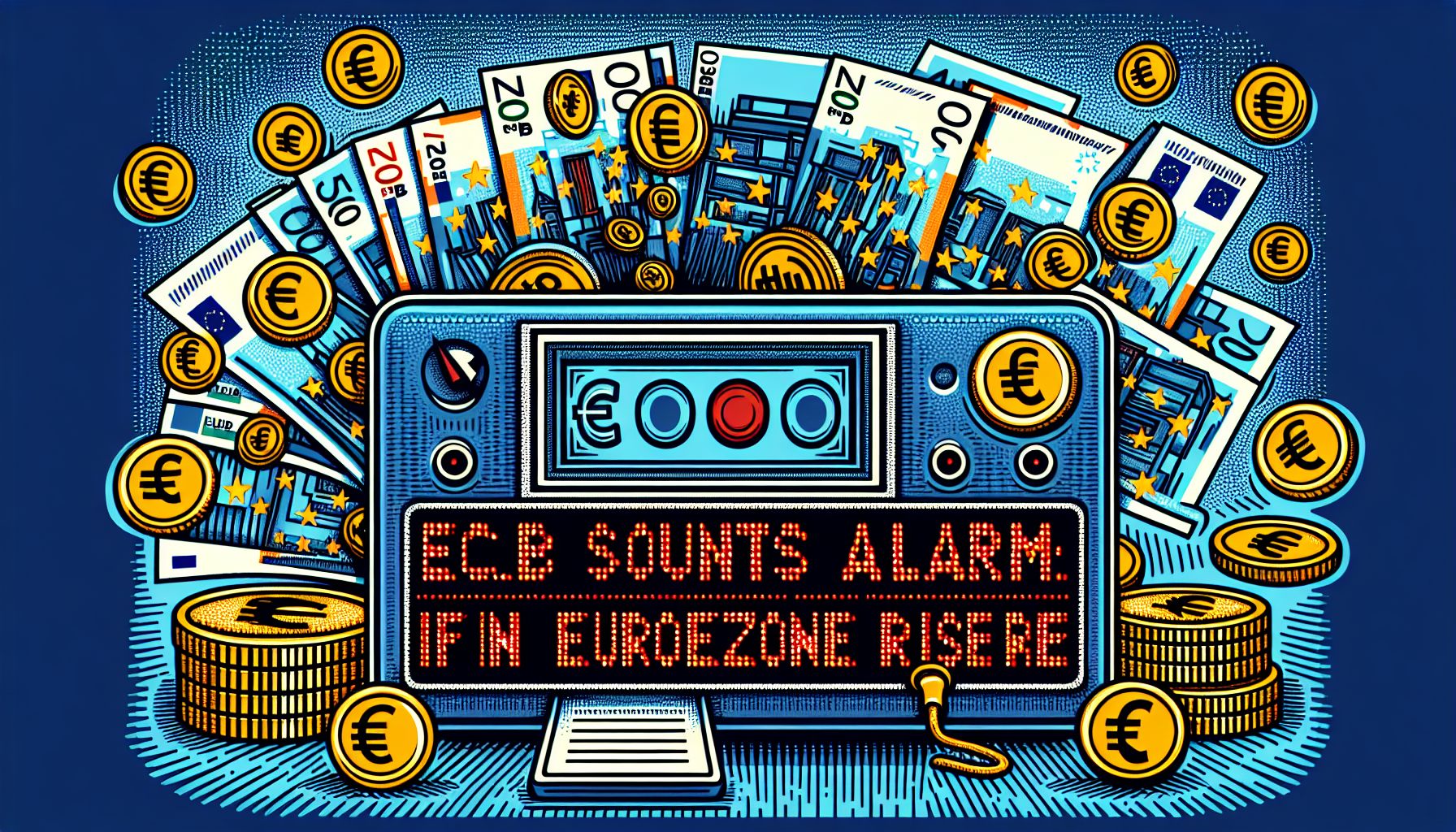 ECB Slaat Alarm: Financiële Risico's Eurozone Stijgen