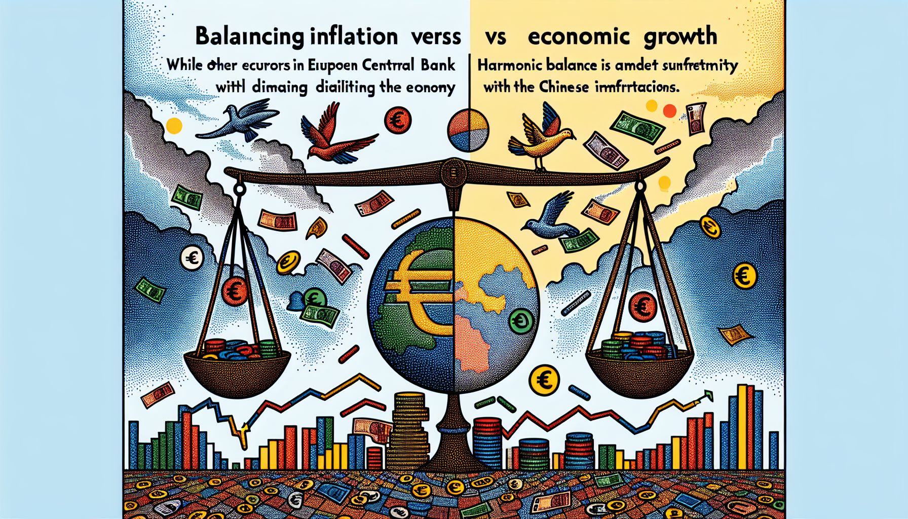 ECB balanceert: Inflatie versus Economische Groei in 2025