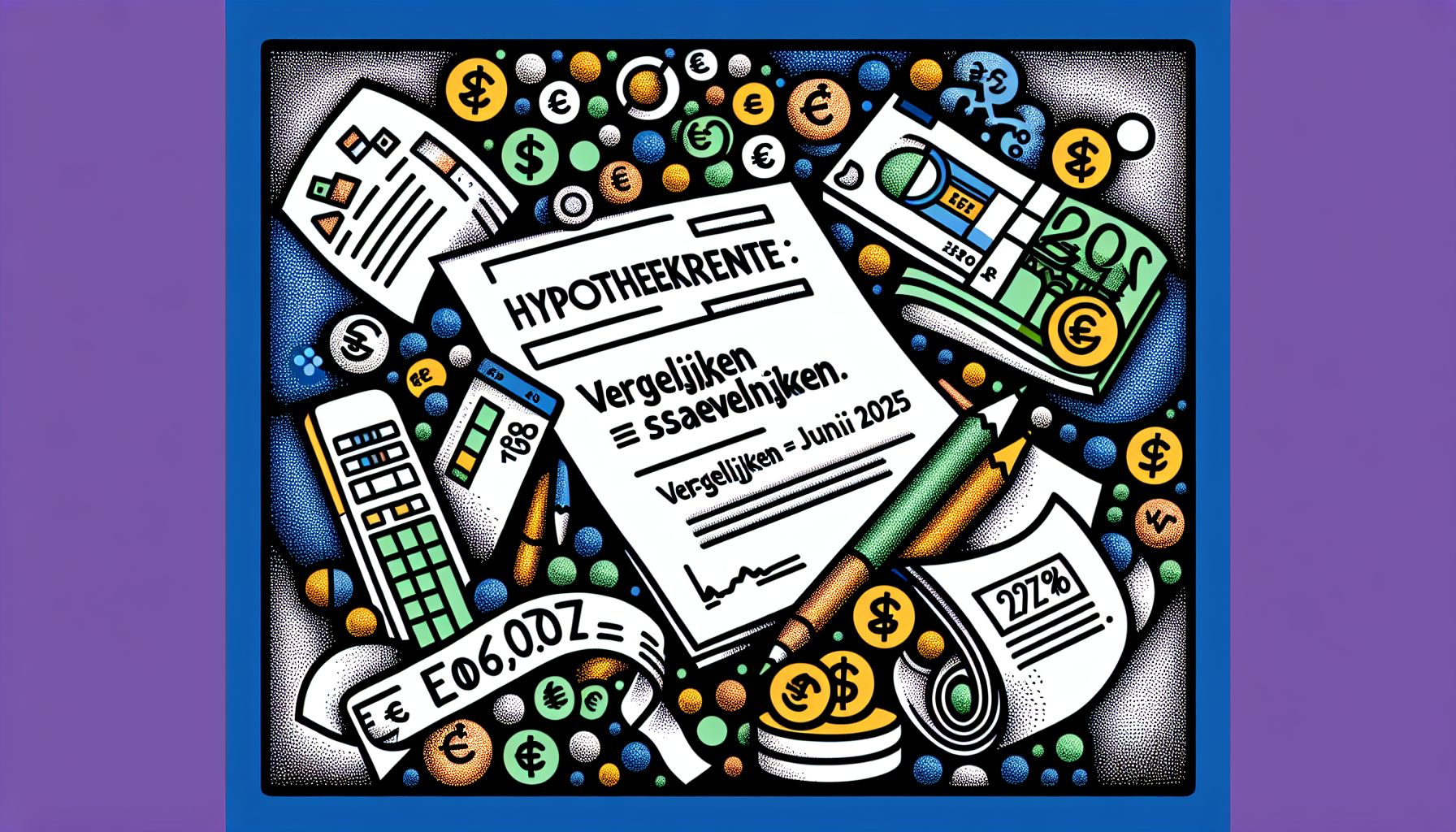 Hypotheekrente Juni 2025: Vergelijken = Besparen